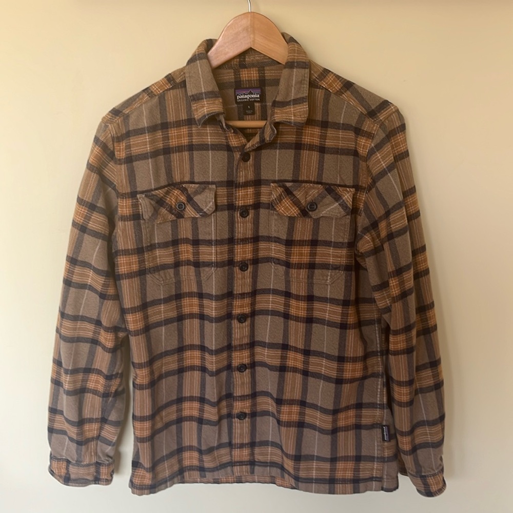 Patagonia Men’s Organic Cotton Flannel, S